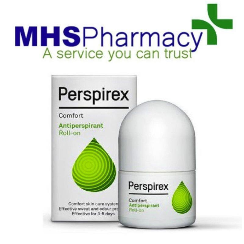 Lăn khử mùi hỗ trợ đặc trị hôi nách hiệu quả số 1 dành cho da nhạy cảm Perspirex Comfort Antiperspirant Roll-on 20ml nhập khẩu