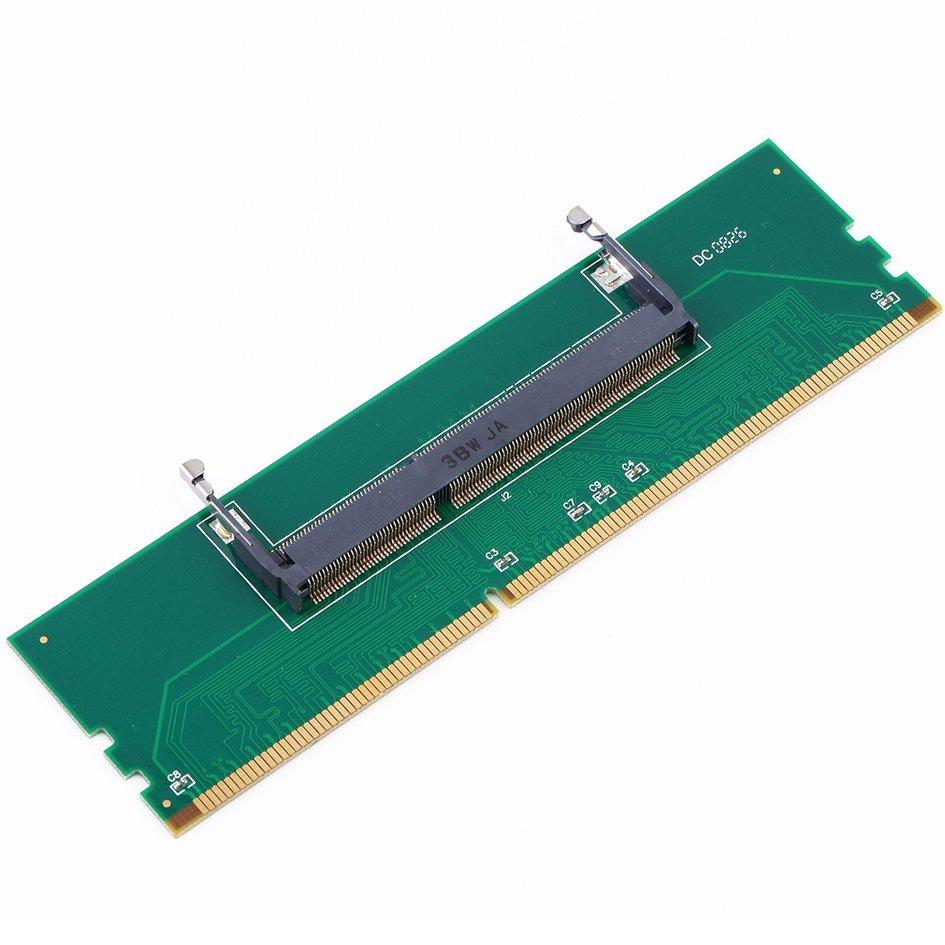 Oh 1pc ddr3 laptop so-dimm to desktop dimm memory ram connector adapter ddr3 new