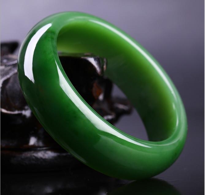 [HCM]Vòng tay nữ trang đá quý Ngọc Bích Nguyên Khối TỰ NHIÊN MlZ179