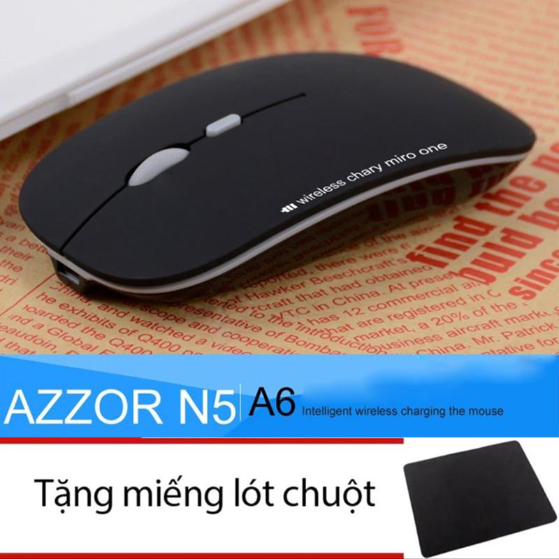 Chuột không dây pin sạc Azzor N5 siêu mỏng