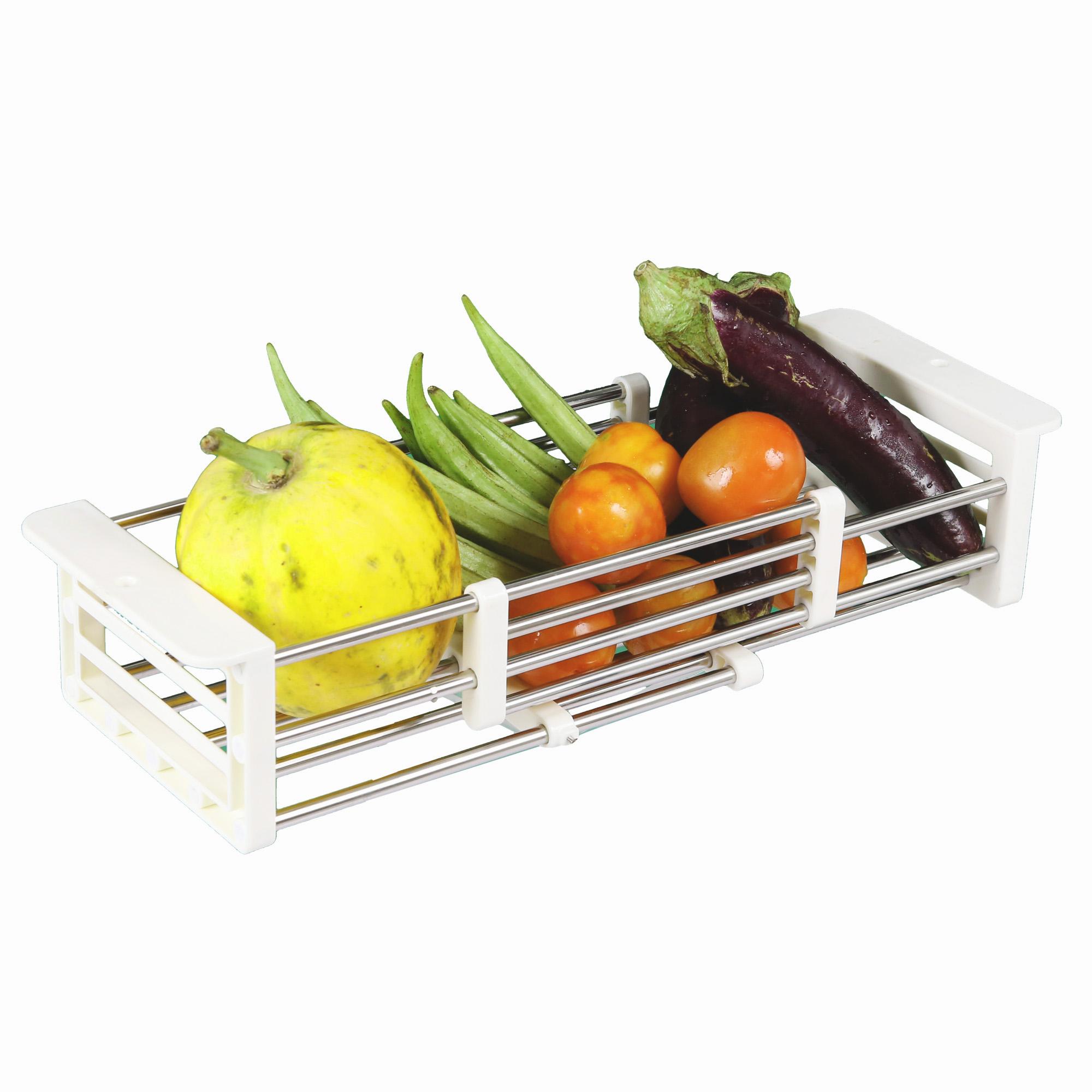 Prota Kệ inox gác trên bồn rửa loại vuông đơn  PT-943
