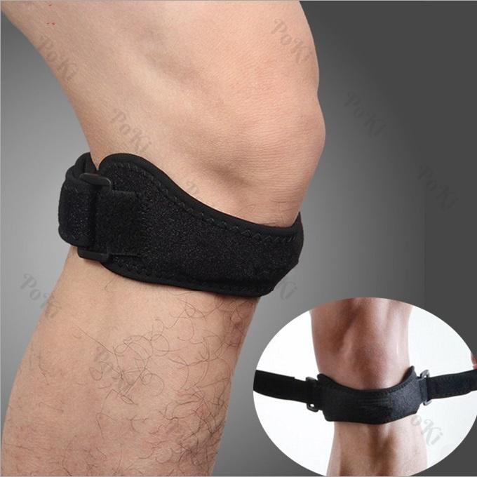 Đai bảo vệ GỐI - 1 KHÓA tránh chấn thương, băng quấn gối, giảm tóc động lên đầu gối, thoát mồ hôi, hàng chuyên dụng cao cấp - POKI