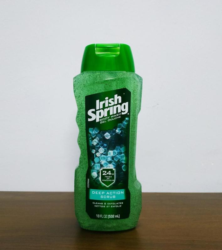 Sữa tắm Nam IRISH SPRING Deep Action Scrub 532ml nhập khẩu