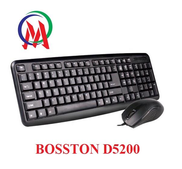 Combo phím chuột bosston D5200