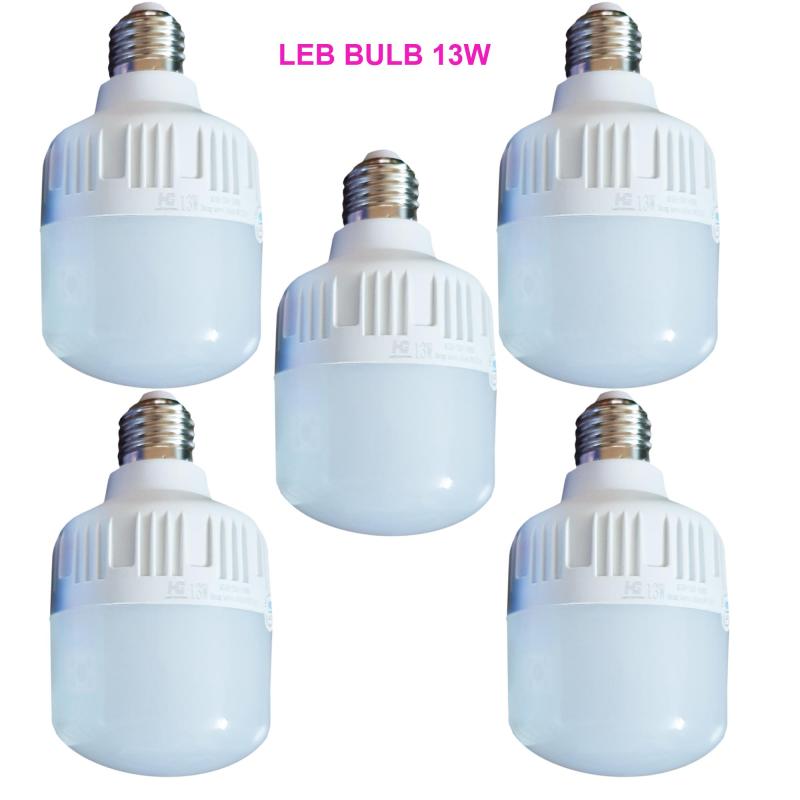 Bộ 5 bóng đèn led Bulb chống nước 13w ánh sáng trắng