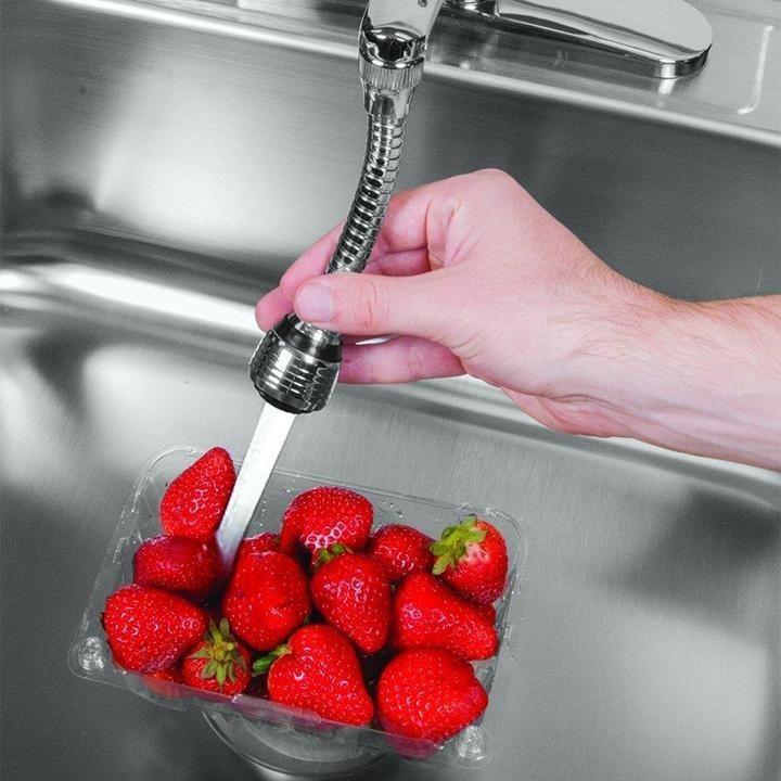 Vòi nước tăng áp 360, đầu vòi tăng áp điều hướng 360 độ với 2 chế độ nước c'mon , vòi nối tăng áp lực nước