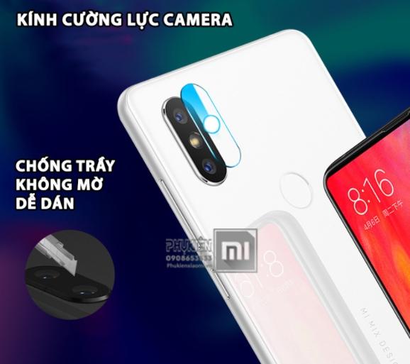 Kính Cường lực camera xiaomi redmi 6 pro / Xiaomi mi a2 lite ( tặng giấy lau màn 1/2 )