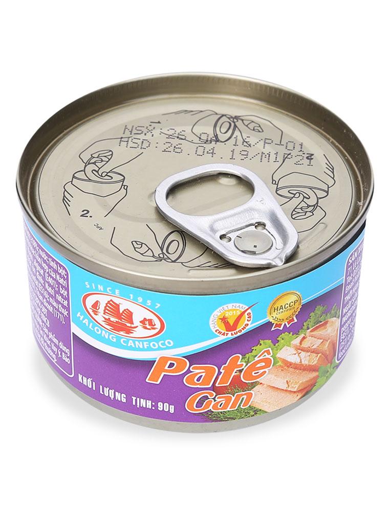 Pate Gan HaLong Canfoco Hộp 90 G