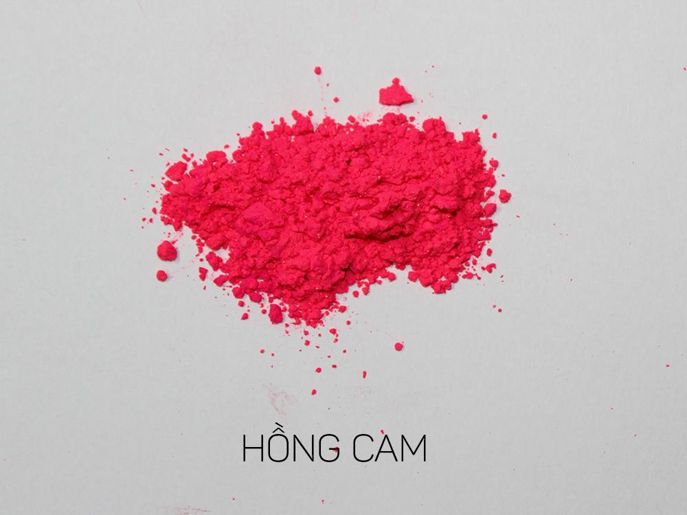 Màu khoáng hồng cam 1g - màu khoáng mỹ - nguyên liệu làm son và mỹ phẩm handmade