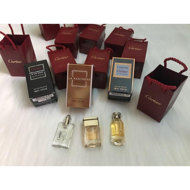 Nước hoa mini Cartier - kèm bag hãng