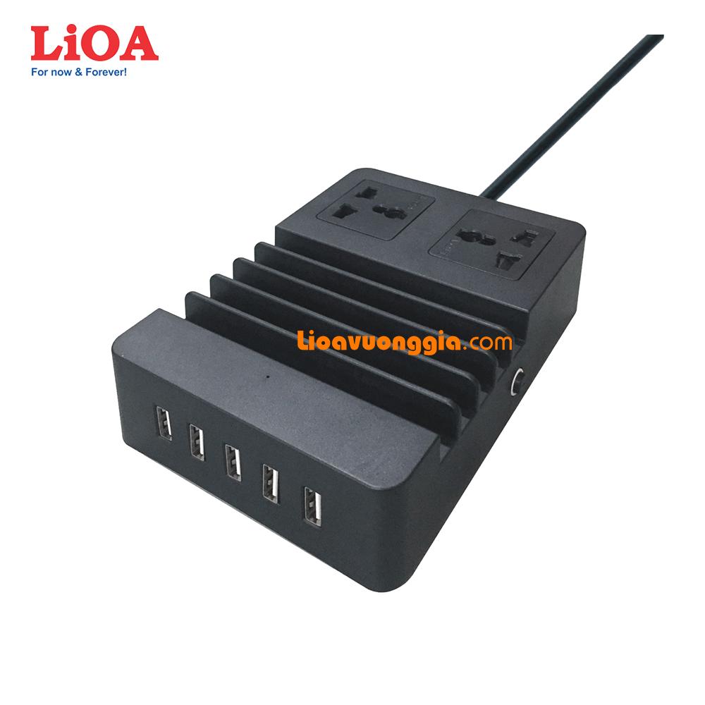 Trạm sạc thông minh lioa lv2d22n5usb