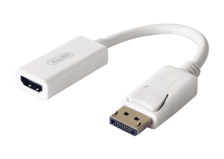 Cáp chuyển displayport sang hdmi 2k/4k unitek y-6332