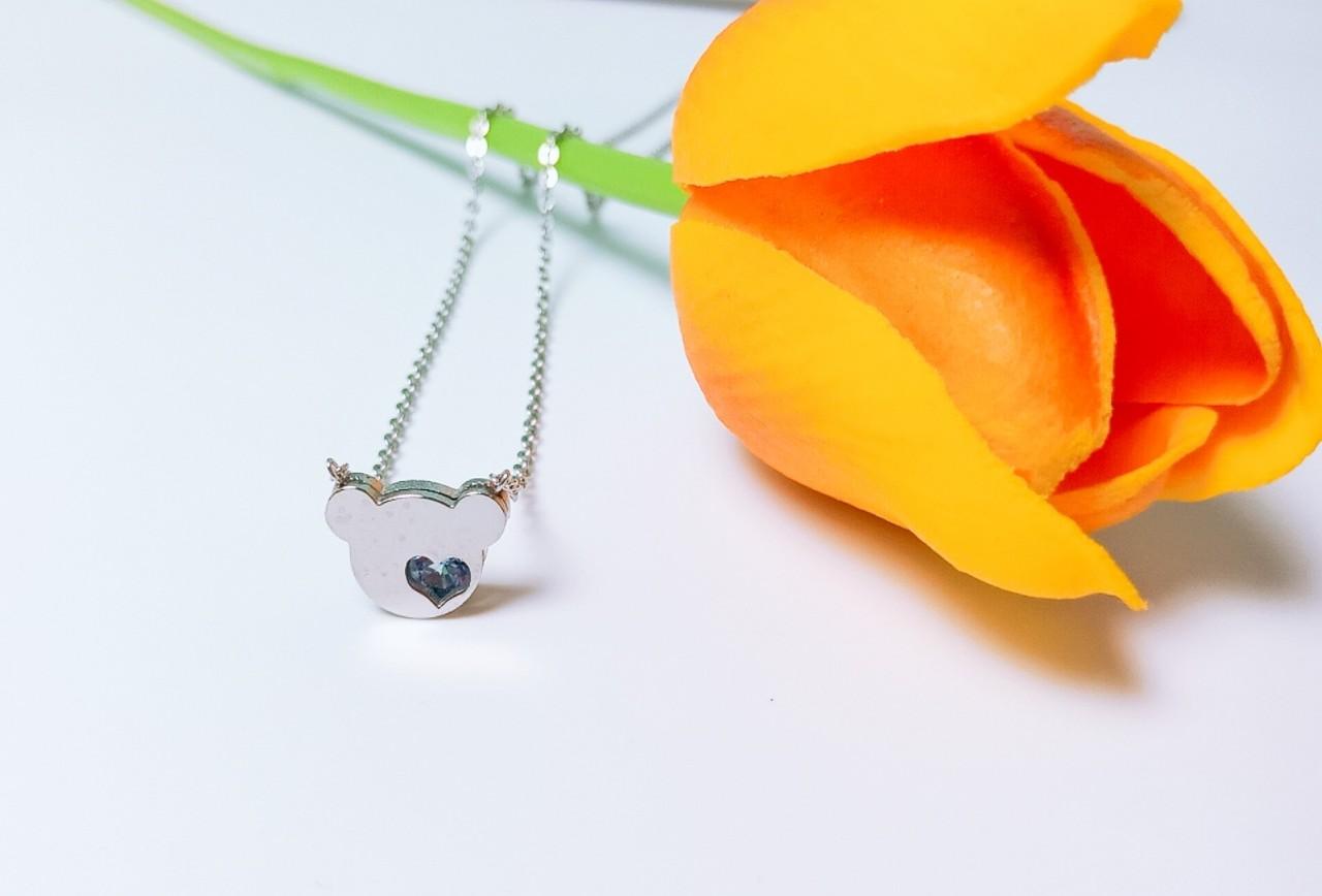 Dây chuyền mặt chú gấu dễ thương