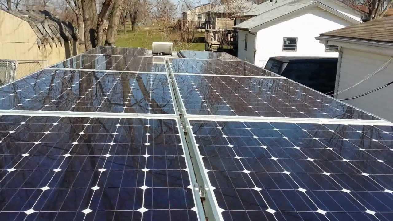 hệ thống điện mặt trời hòa lưới MONO 10kw xuất xứ châu âu .
