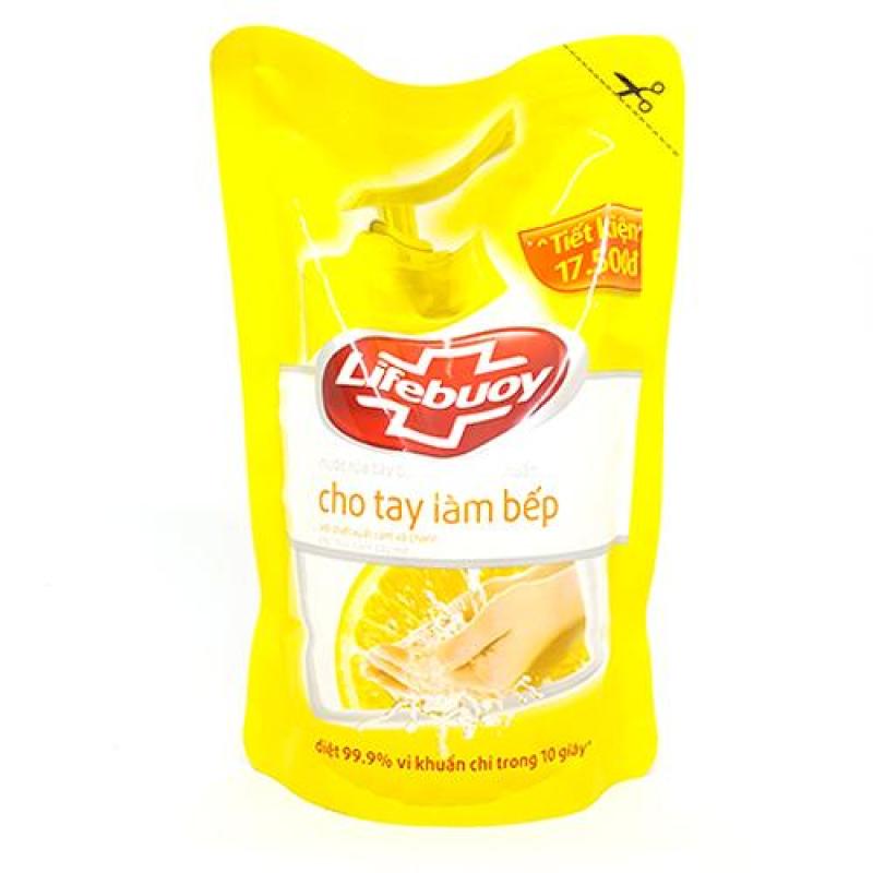 Nước rửa tay Lifebuoy cho tay làm bếp túi 450g