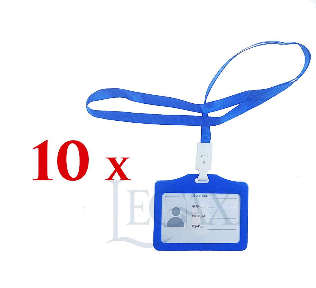 Combo 10 Dây Đeo Thẻ Bảng Tên Ngang  Học Sinh Sinh Viên Nhân Viên Văn Phòng Hội Nghị Legaxi