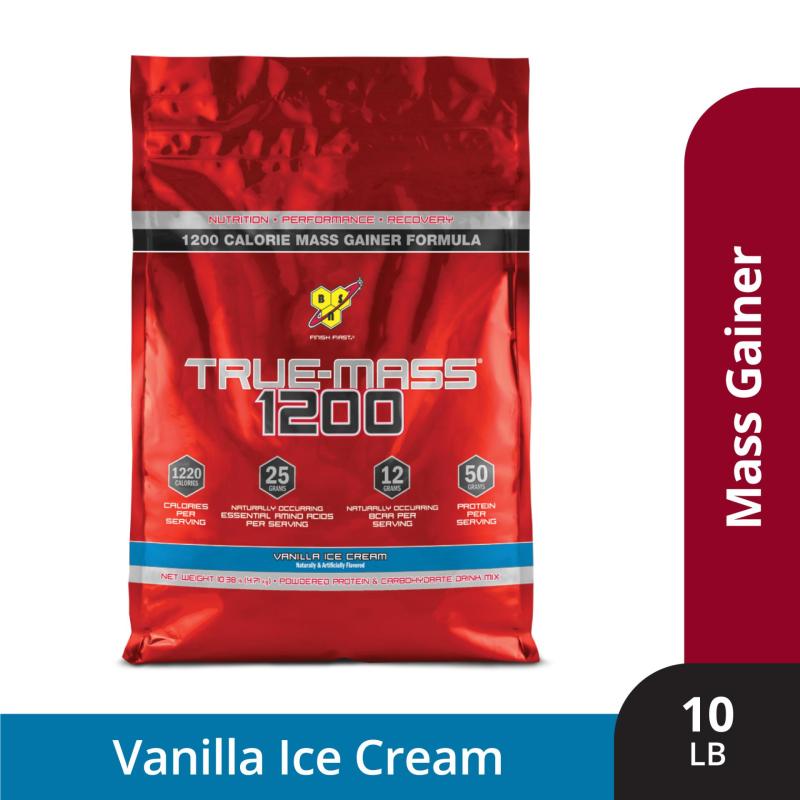Thực phẩm bổ sungTrue Mass 1200 Vanilla Ice Cream10 lbs nhập khẩu