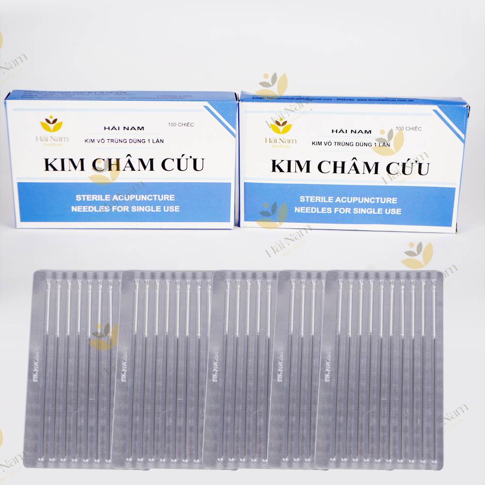 Kim châm cứu số 10 dạng vỉ