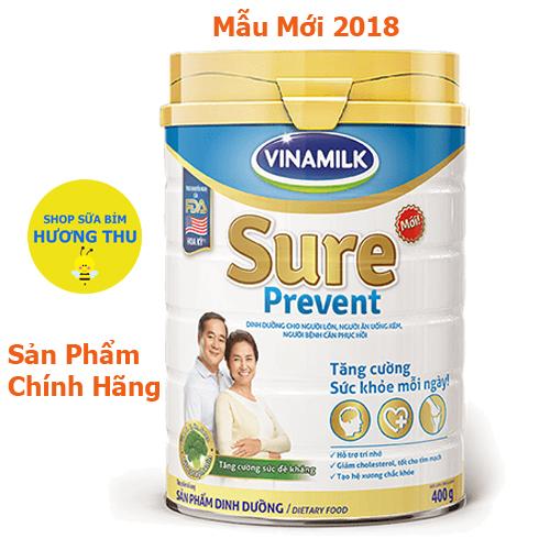 Sữa bột Vinamilk Sure Prevent lon 400g
