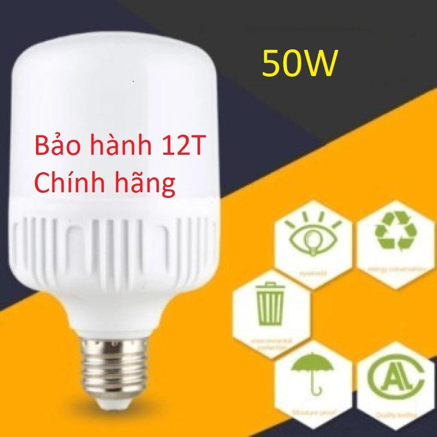 Bóng đèn led bulb trụ 50w e27