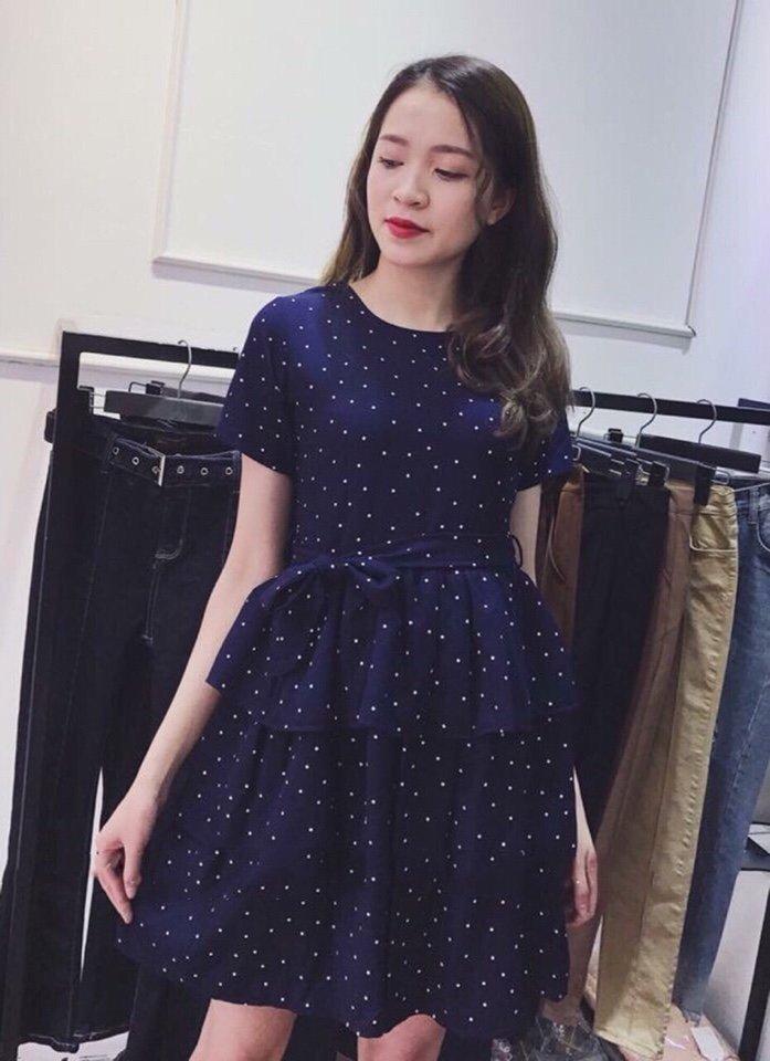 Đầm Chấm Bi B-D0KN5