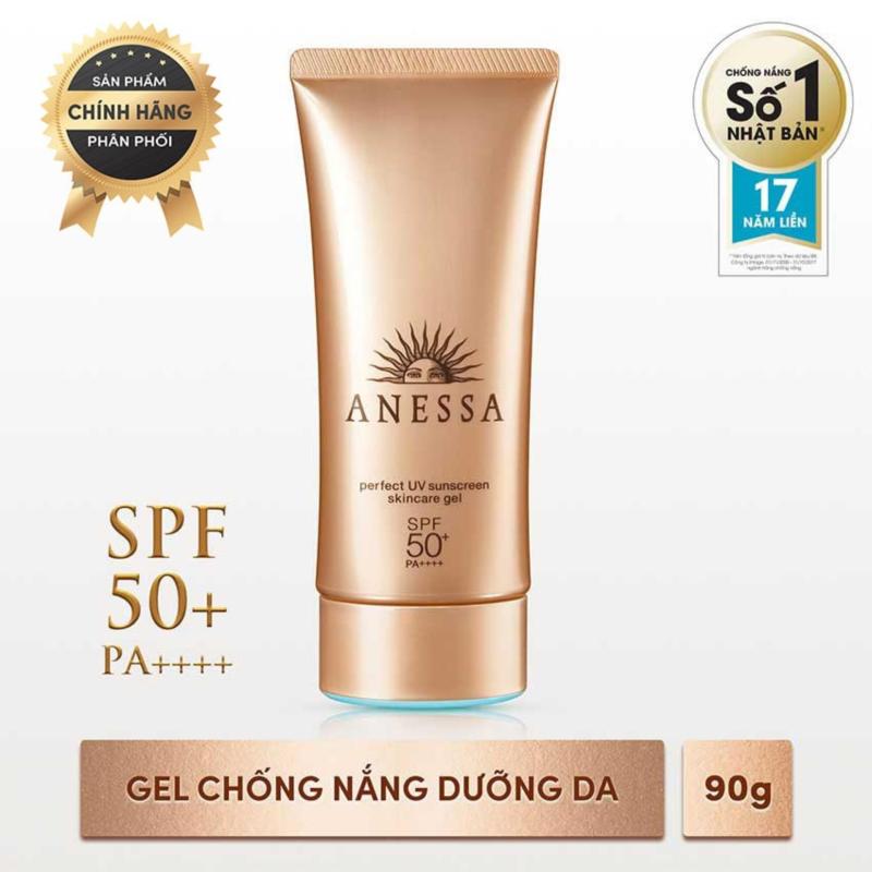 Gel chống nắng bảo vệ hoàn hảo Anessa Perfect UV Sunscreen Skincare Gel - SPF50+, PA++++ - 90g nhập khẩu