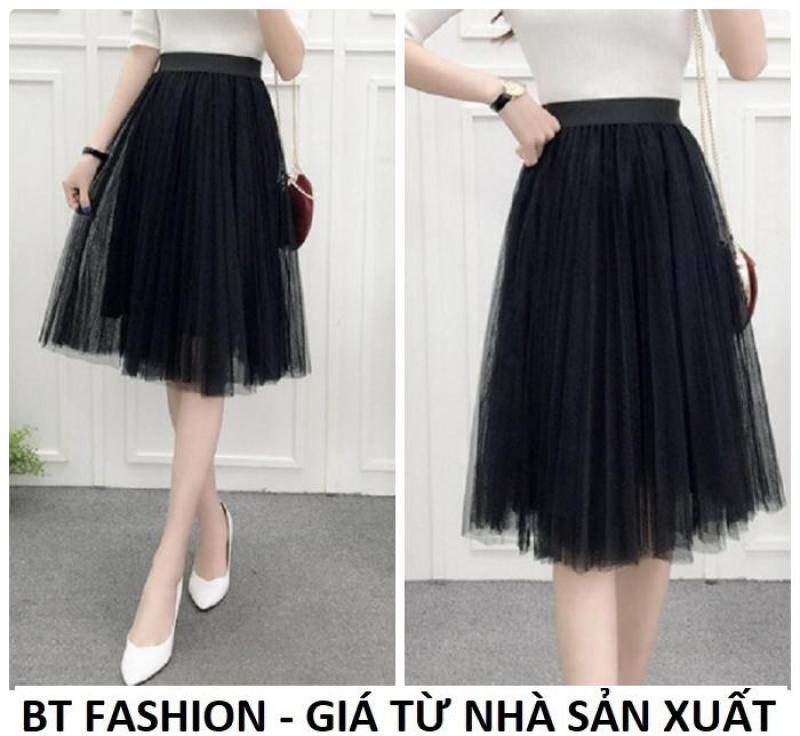 Chân Váy Xòe Lưới Duyên Dáng Thời Trang Hàn Quốc - BT Fashion (VA01)