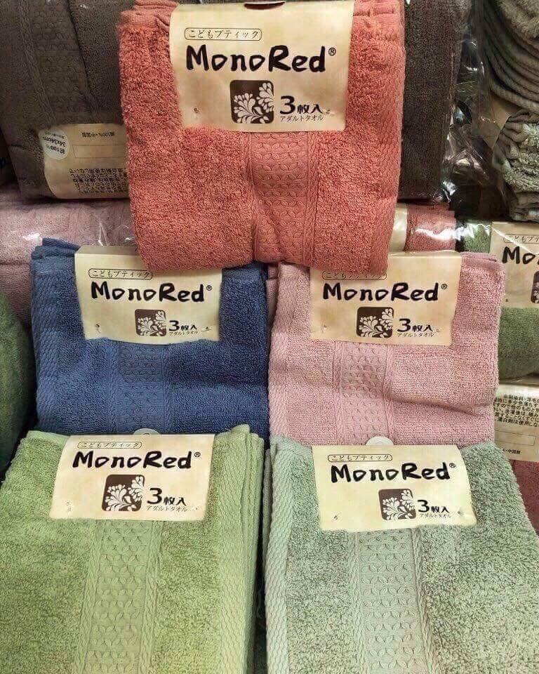 Set 3 khăn mặt xuất Nhật.