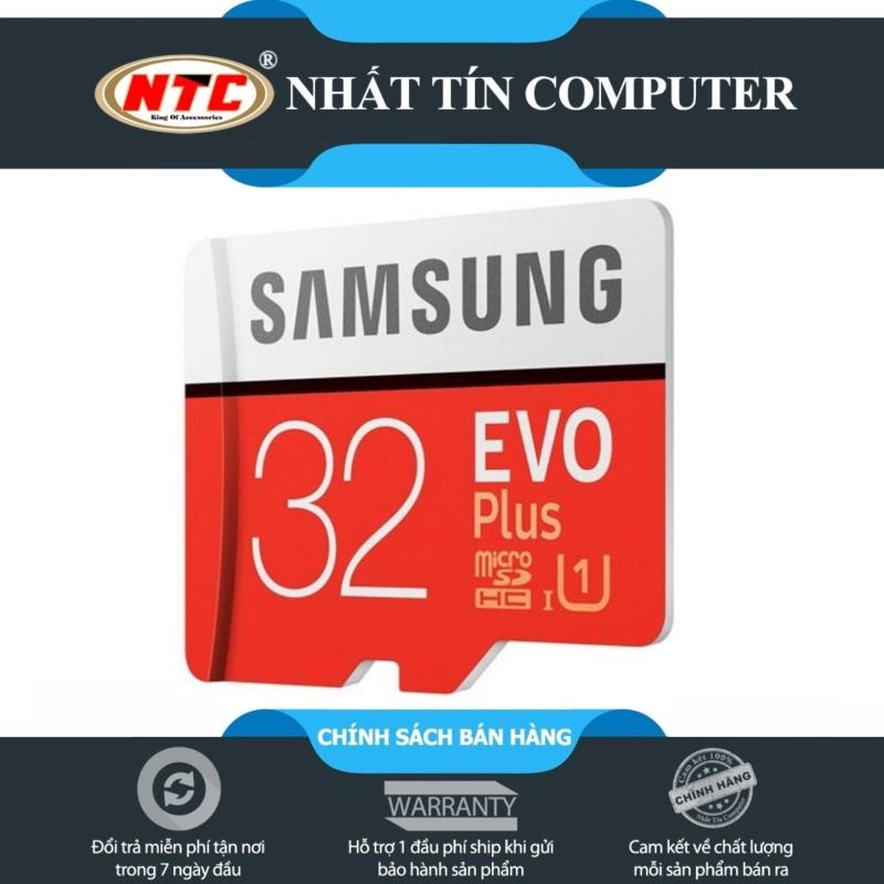 Thẻ nhớ MicroSDHC Samsung Evo Plus 32GB U1 95MB/s (Đỏ)