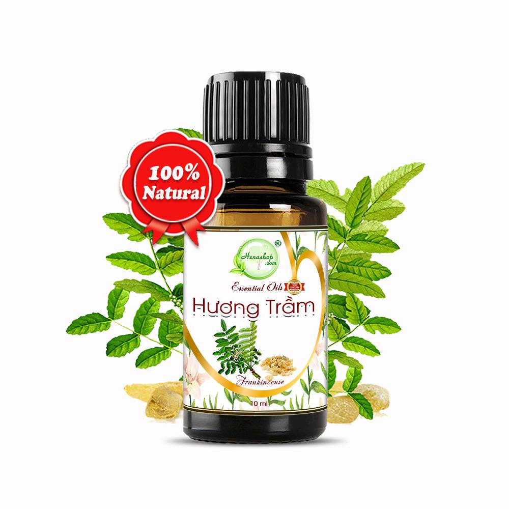 Tinh Dầu Hương Trầm Thư Giãn Giảm Stress Đuổi Côn Trùng Henashop 10ml Nguyên Chất