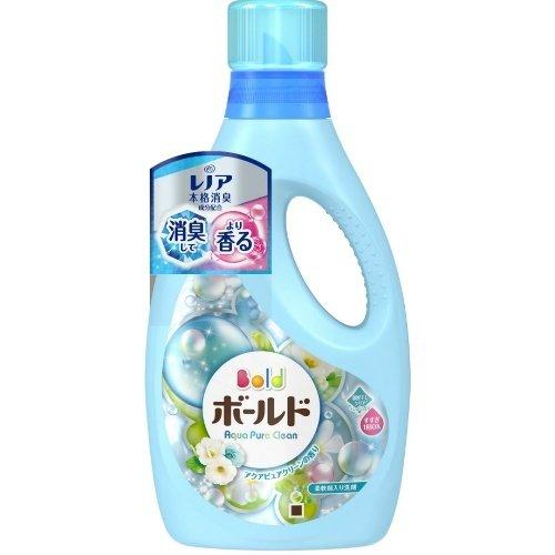 Nước giặt và xả 2 in 1 Bold 850gr của P&G Nhật Bản_Màu xanh