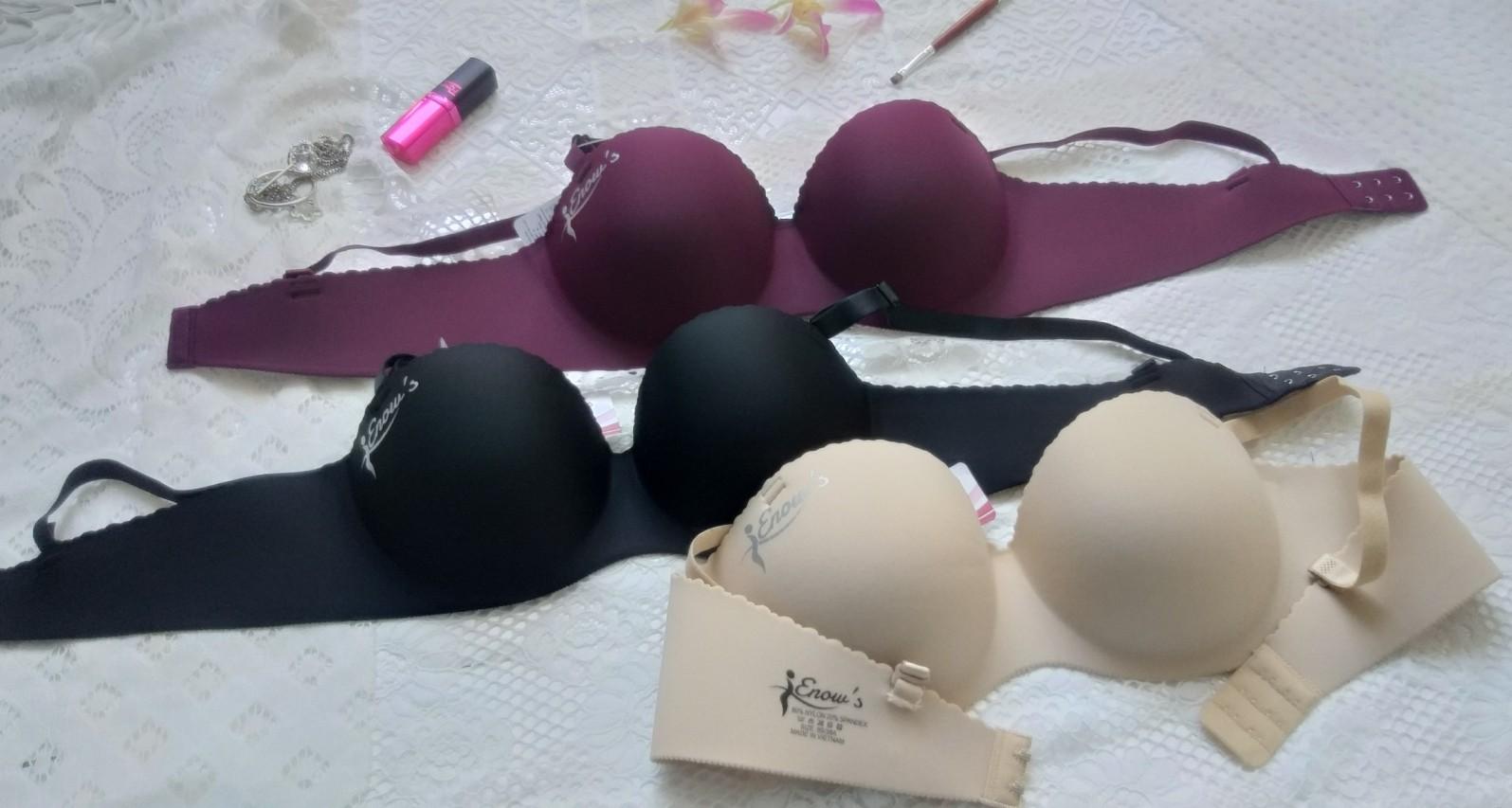 Áo lót su không đường may enows mút mỏng hàng thiết kế siêu đẹp