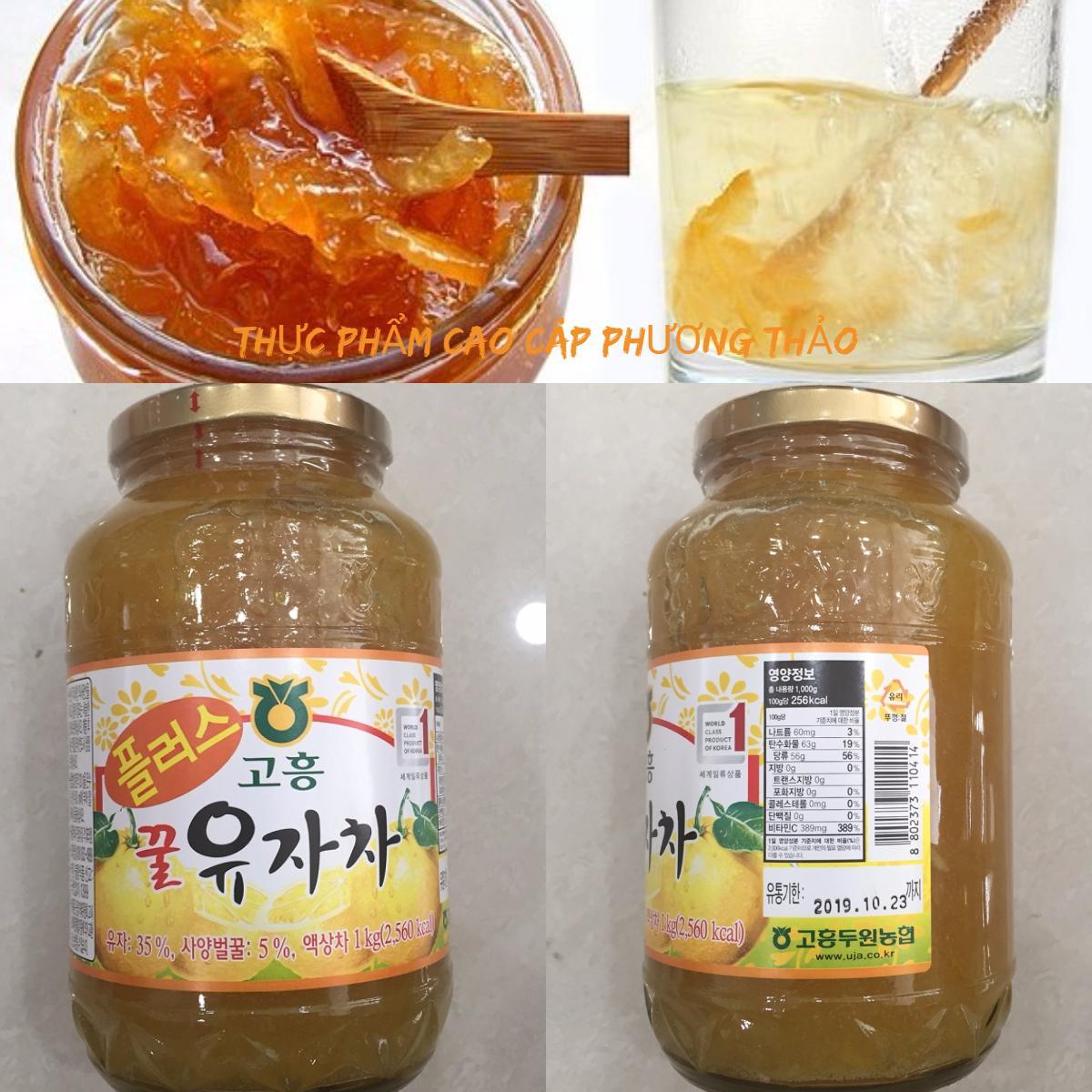 Trà chanh mật ong hàn quốc 1kg/ lọ