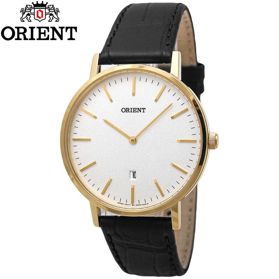 Đồng hồ nam dây da orient fgw05003w0