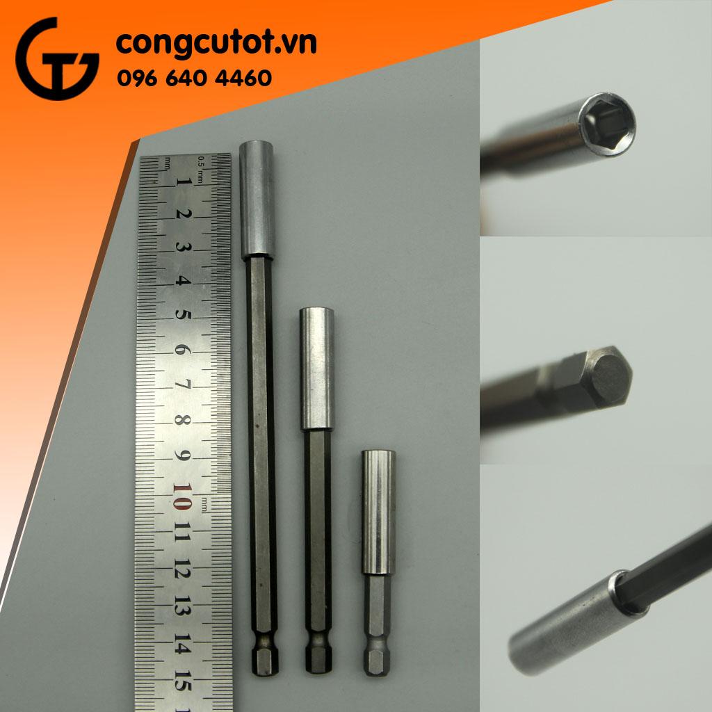 Bộ 3 thanh nối dài lục giác 50mm, 100, 150mm