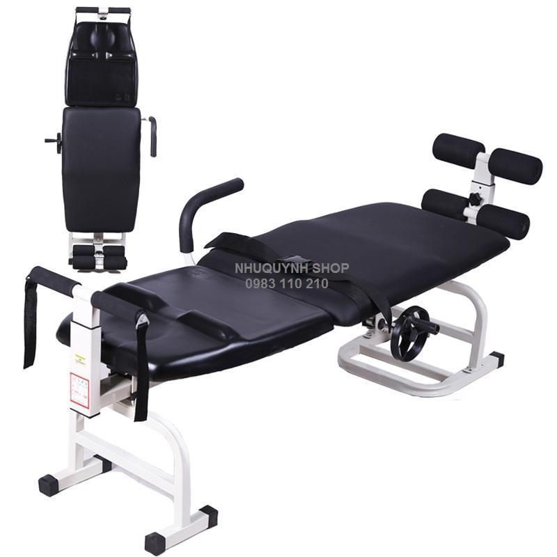 Giường kéo giãn cột sống, lưng, cổ thoát vị thoái hóa toàn thân