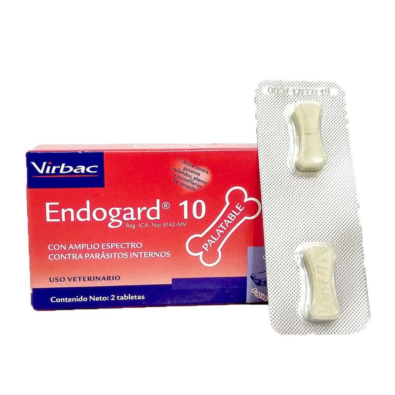 Thuốc Tẩy Giun Chó Mèo Hàng Nhập Pháp ( Hộp 2 Viên ) - Endogard