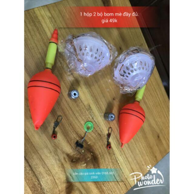 Combo hai bộ lưỡi câu lăng xê mè bom mè