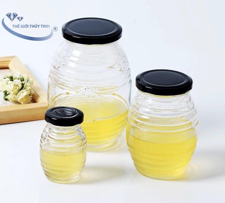 Hũ Thủy Tinh Đựng Mật Ong 200 ML
