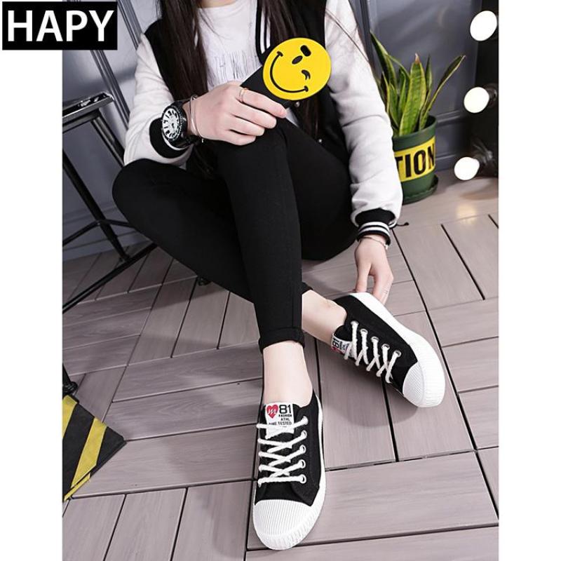 Giày thời trang nữ FS 81 - HAPY (đen, trắng, vàng)