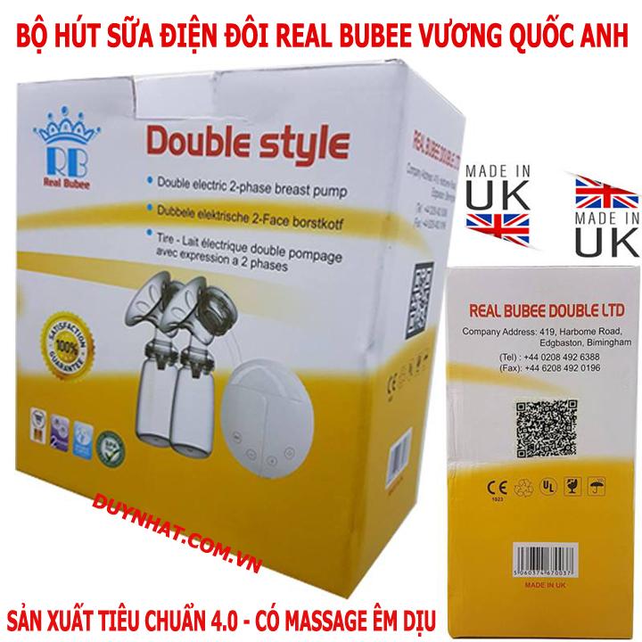 Máy vắt sữa bằng điện, Máy vắt sữa bao nhiêu tiền, Máy kích sữa Real Bubee đạt tiêu chuẩn vệ sinh an toàn thực phẩm