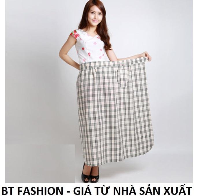 Váy Chống Nắng (Loại Tốt) 2 Lớp + 2 Mặt, Có Túi Tiện Lợi - BT Fashion - Giao màu ngẫu nhiên (PK-VCN03)