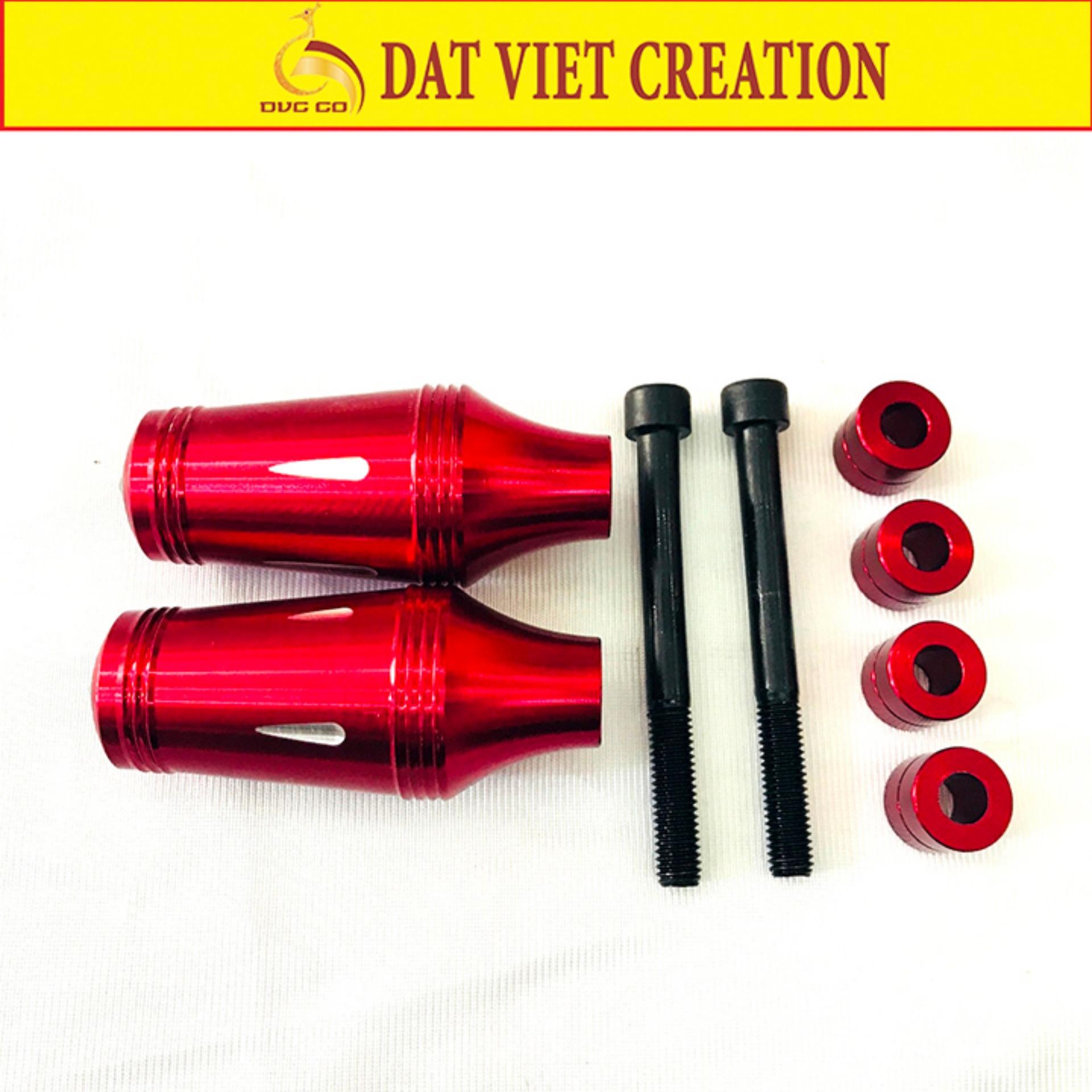 Bộ 2 gù chống đổ chống ngã sau cho mô tô, xe máy