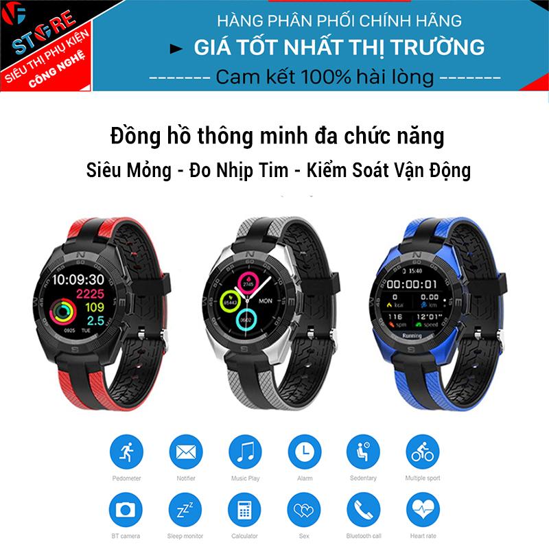 Đồng hồ thông minh tuxedo wear tx-l3 siêu mỏng, hỗ trợ nghe gọi, đo nhịp tim, kiểm soát vận động