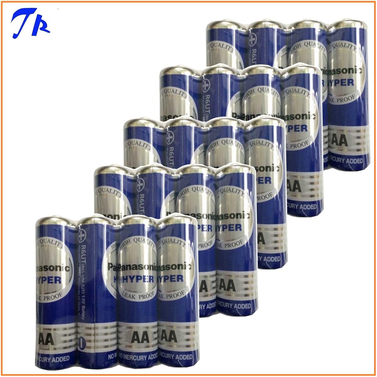5 vỉ pin aa panasonic r06ut/4s