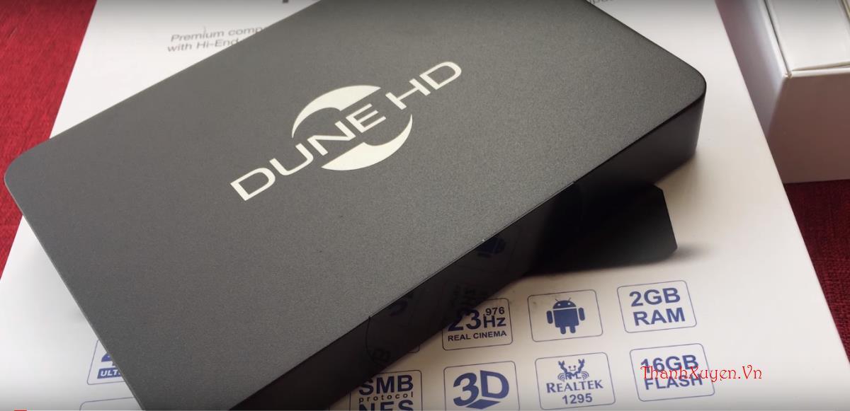 Dune hd pro 4k ultra 2018 android 7.1- tặng tai nghe bluetooth