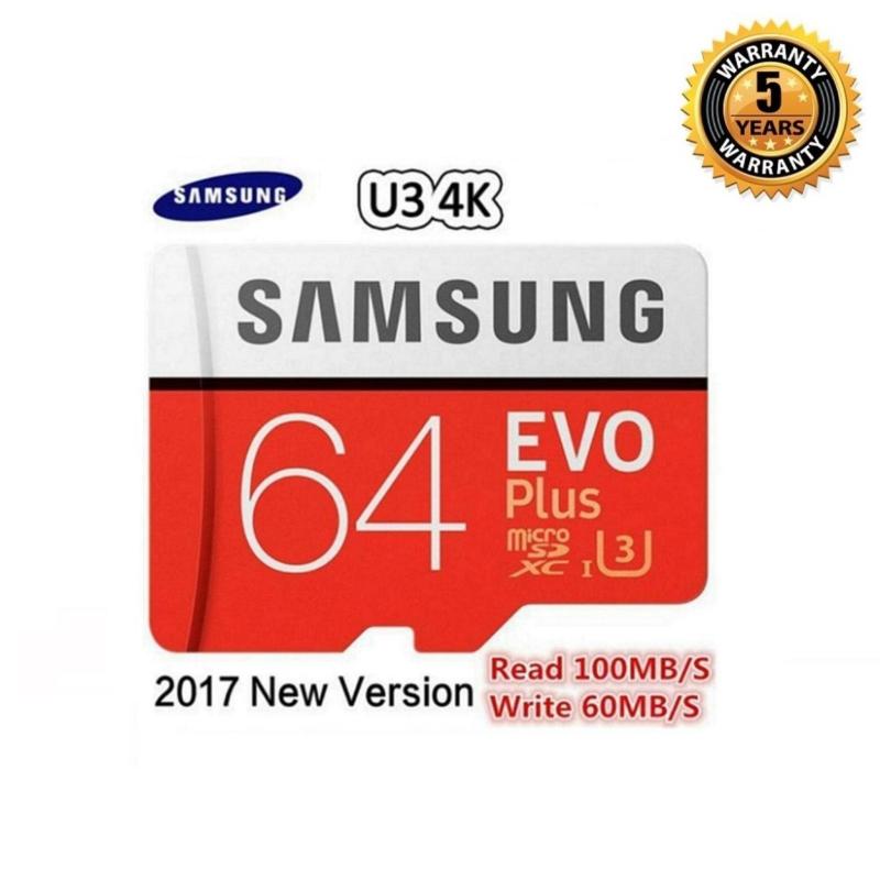 Thẻ nhớ MicroSDXC Samsung Evo Plus 64GB U3 4K 100MB/s (Đỏ)