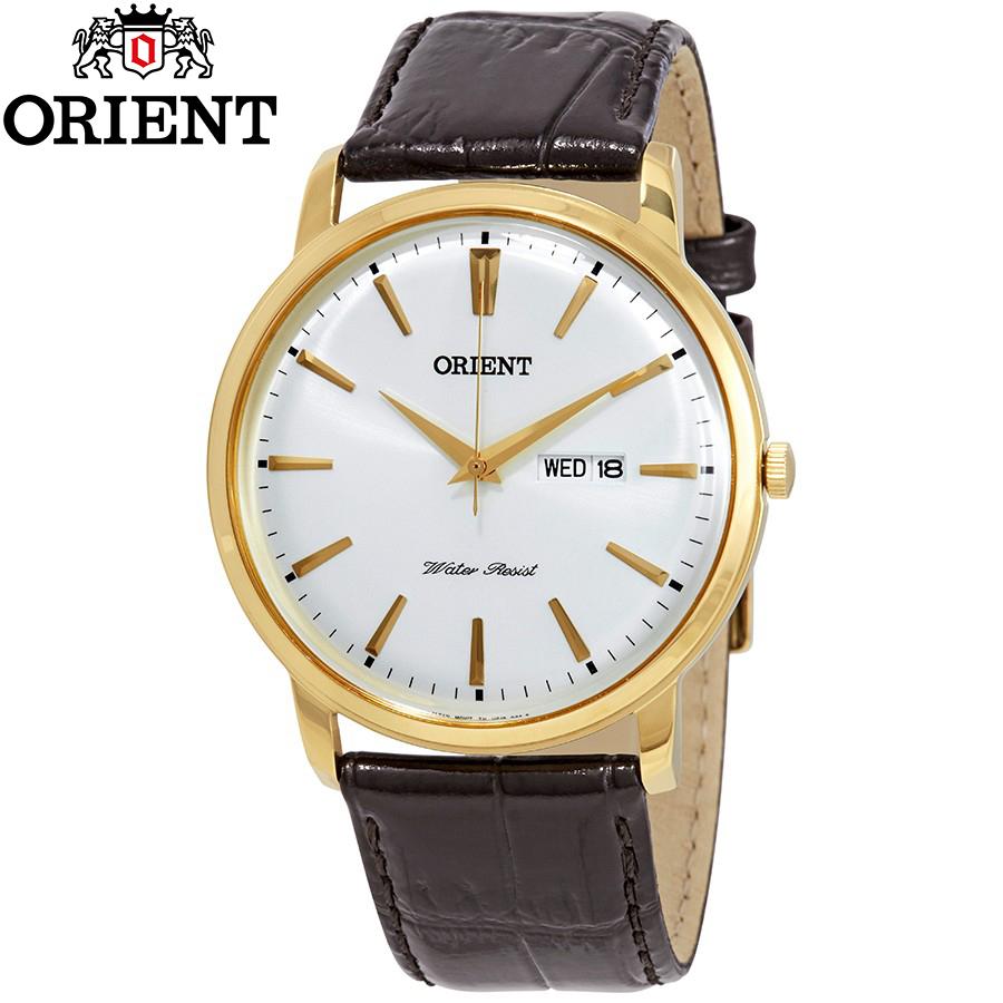 Đồng hồ nam dây da orient fug1r001w6