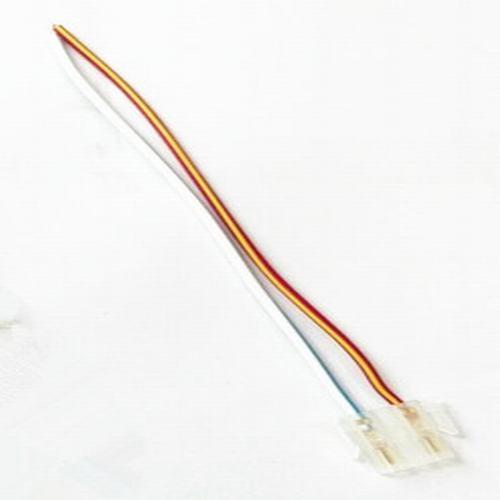 Jack nhựa 2p kèm dây dùng cho công tắc đề, công tắc còi xe máy (Trắng)