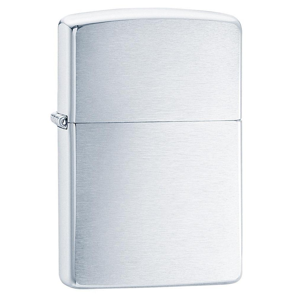 Bật lửa zippo armor™ brush chrome